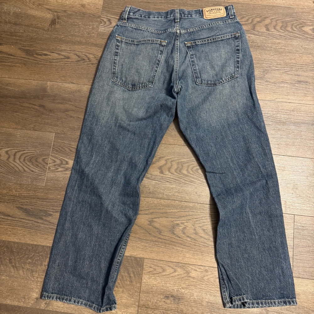 Signature by Levi Strauss Blue Relaxed Jeans